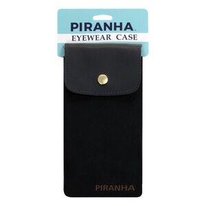 Piranha Blue Suede Eyewear case